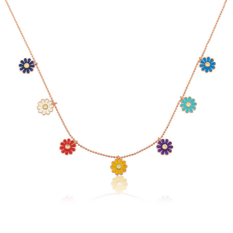 gumus-rose-renkli-papatyalar-kolye-yaprak-iek-kolyeler-gumush-33561-44-B