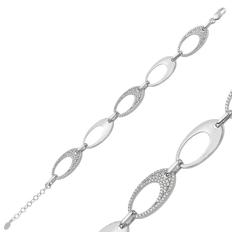 gumus-oval-bileklik-572-zirkon-tal-bileklikler-gumush-32607-57-B