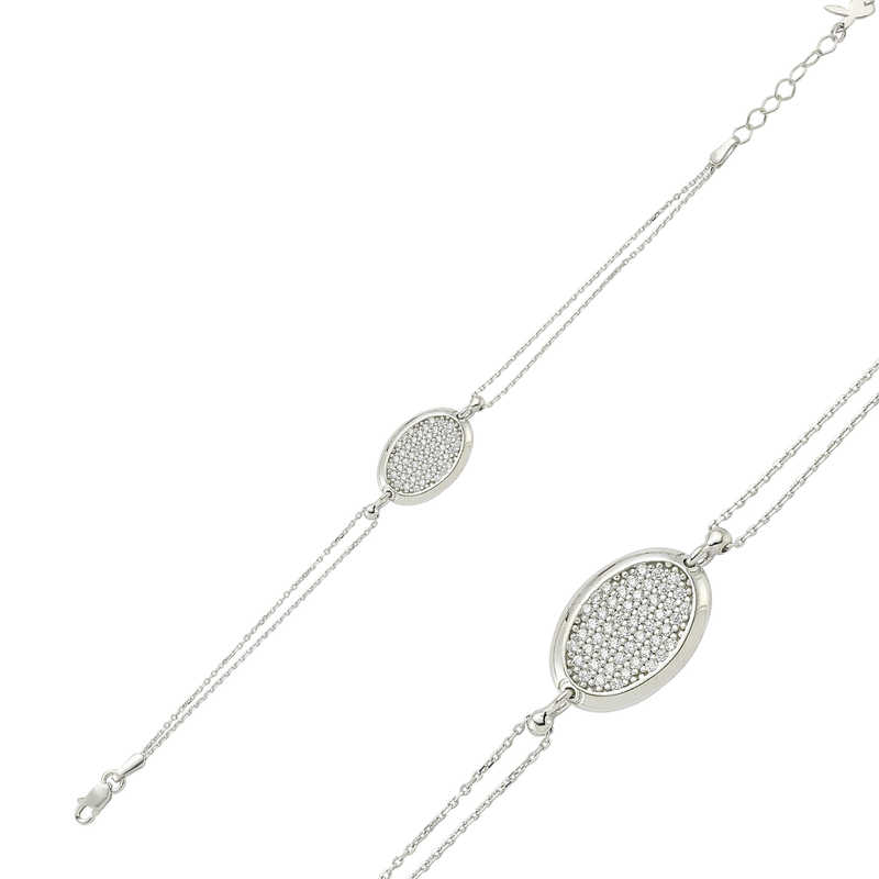 gumus-oval-bileklik-626-zirkon-tal-bileklikler-gumush-32651-62-B