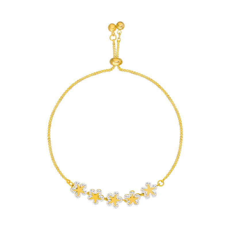 beyaz-zirkon-tasli-yonca-cicegi-tasarim-gold-renk-celik-kadin-bileklik-elik-kadn-bileklikler-tesbihane-78219-42-B
