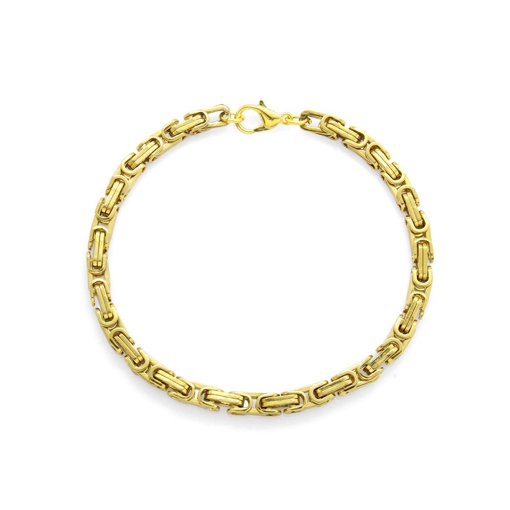 gold-renk-917l-celik-erkek-kral-zincir-bileklik-elik-erkek-bileklikler-tesbihane-72475-40-B